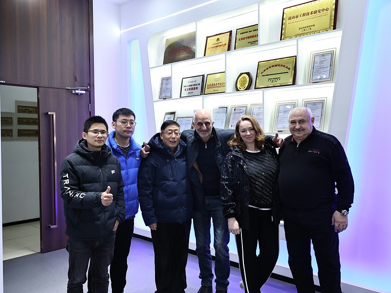 国外客户来访参观